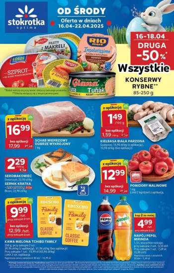 Gazetka Stokrotka Optima - 16.04.2025 - 22.04.2025.