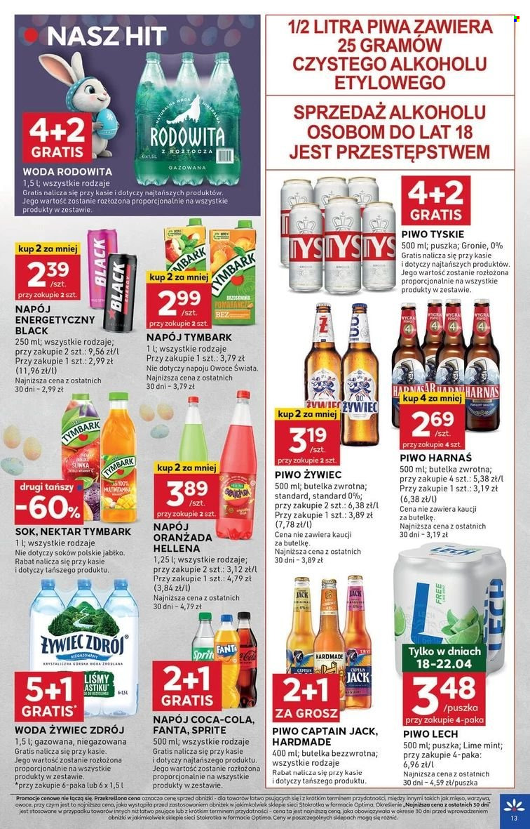 Gazetka Stokrotka Optima - 16.04.2025 - 22.04.2025. Strona 13