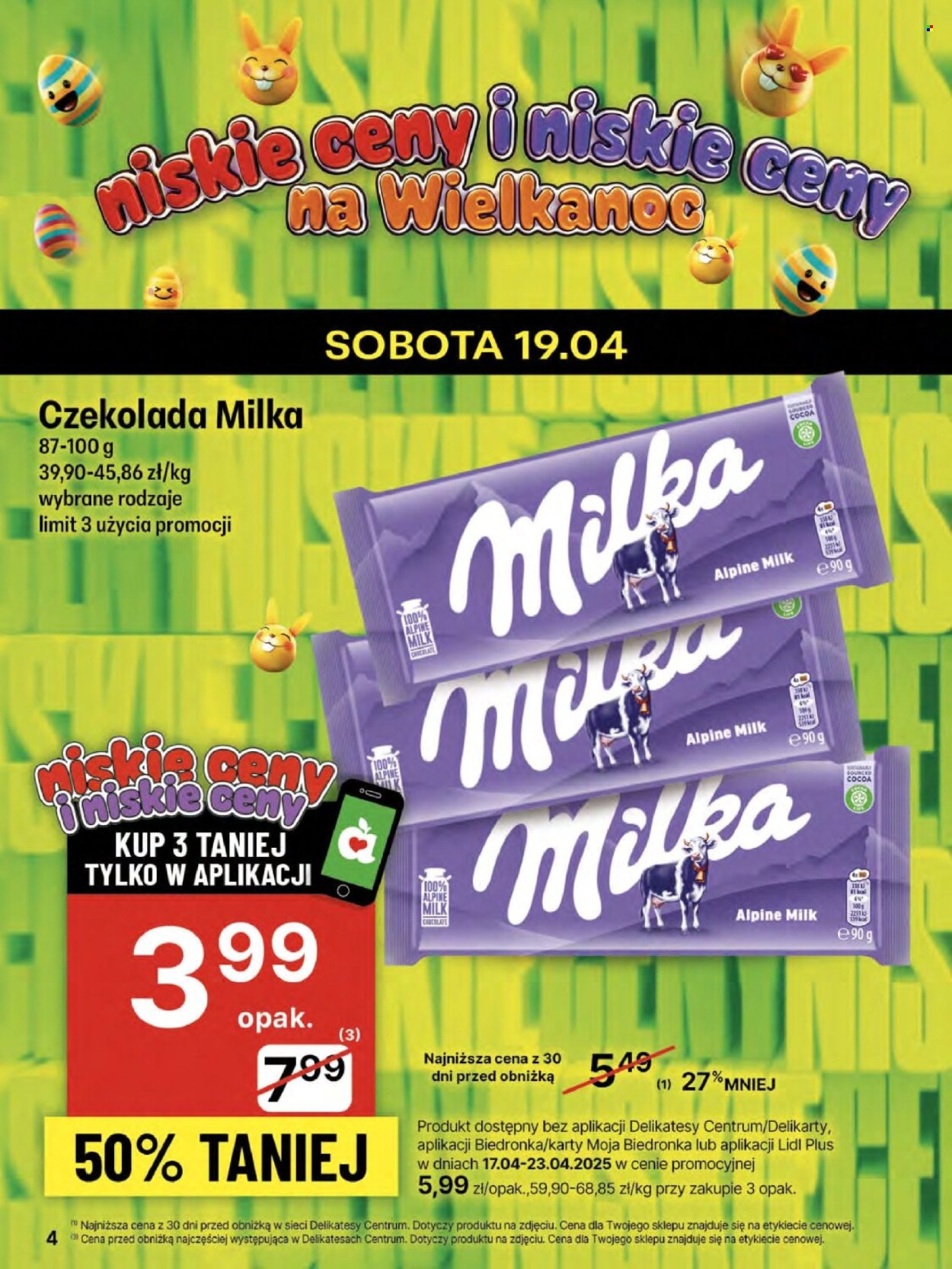 Gazetka Delikatesy Centrum - 17.04.2025 - 23.04.2025. Strona 4