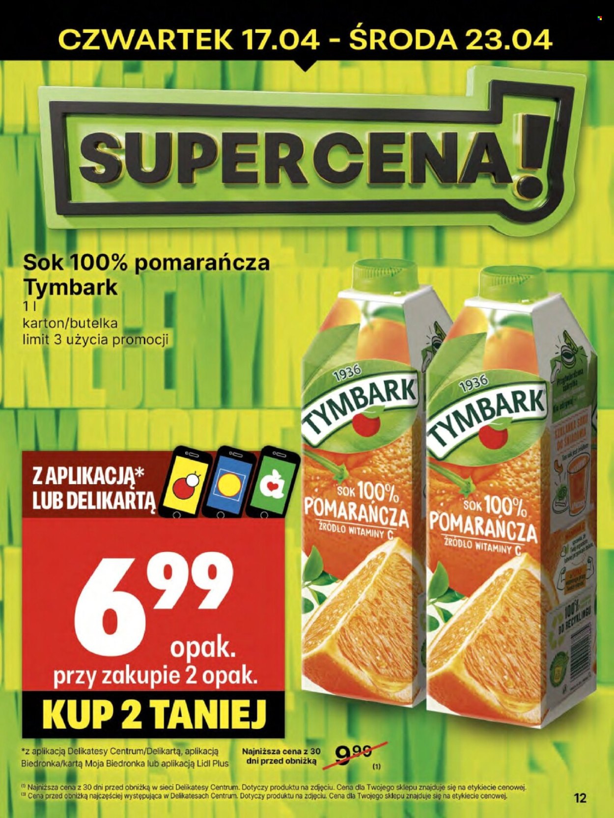Gazetka Delikatesy Centrum - 17.04.2025 - 23.04.2025. Strona 12