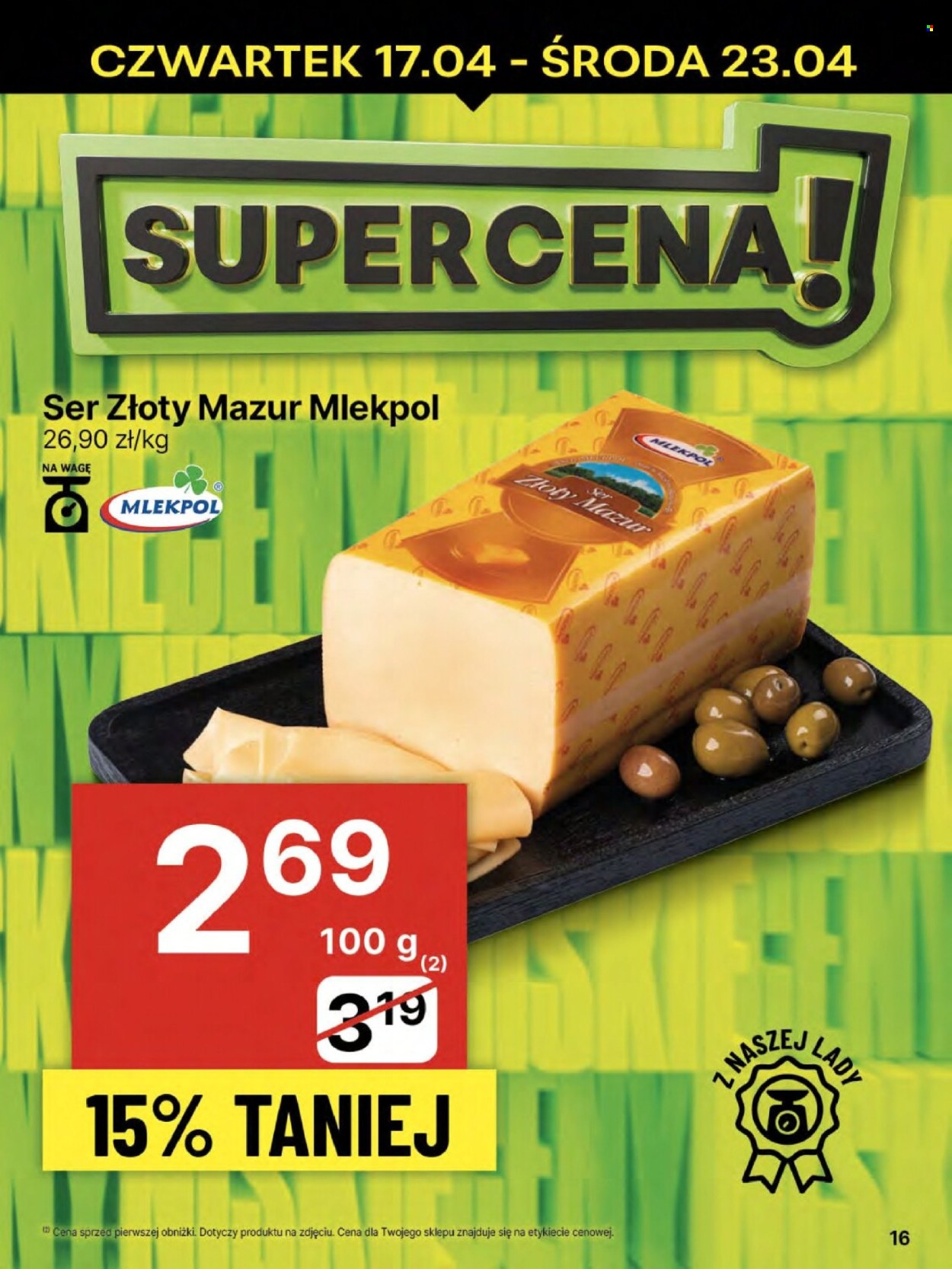 Gazetka Delikatesy Centrum - 17.04.2025 - 23.04.2025. Strona 16