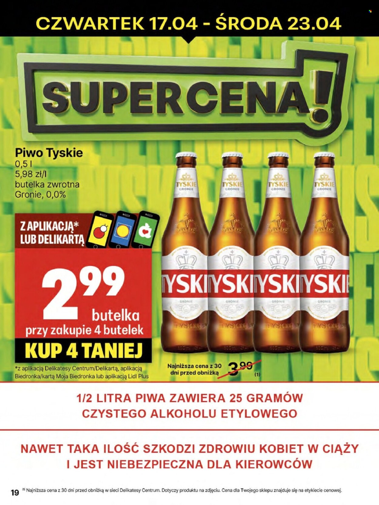 Gazetka Delikatesy Centrum - 17.04.2025 - 23.04.2025. Strona 19
