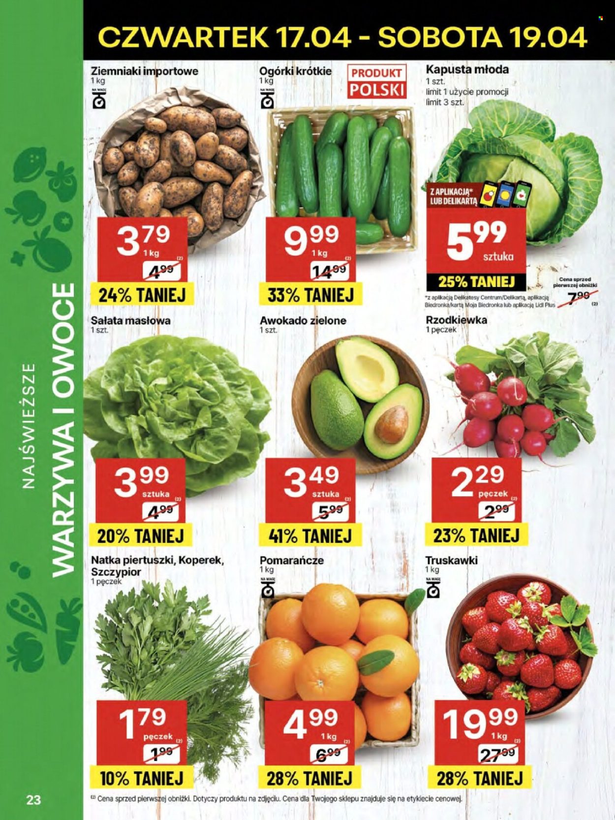 Gazetka Delikatesy Centrum - 17.04.2025 - 23.04.2025. Strona 23