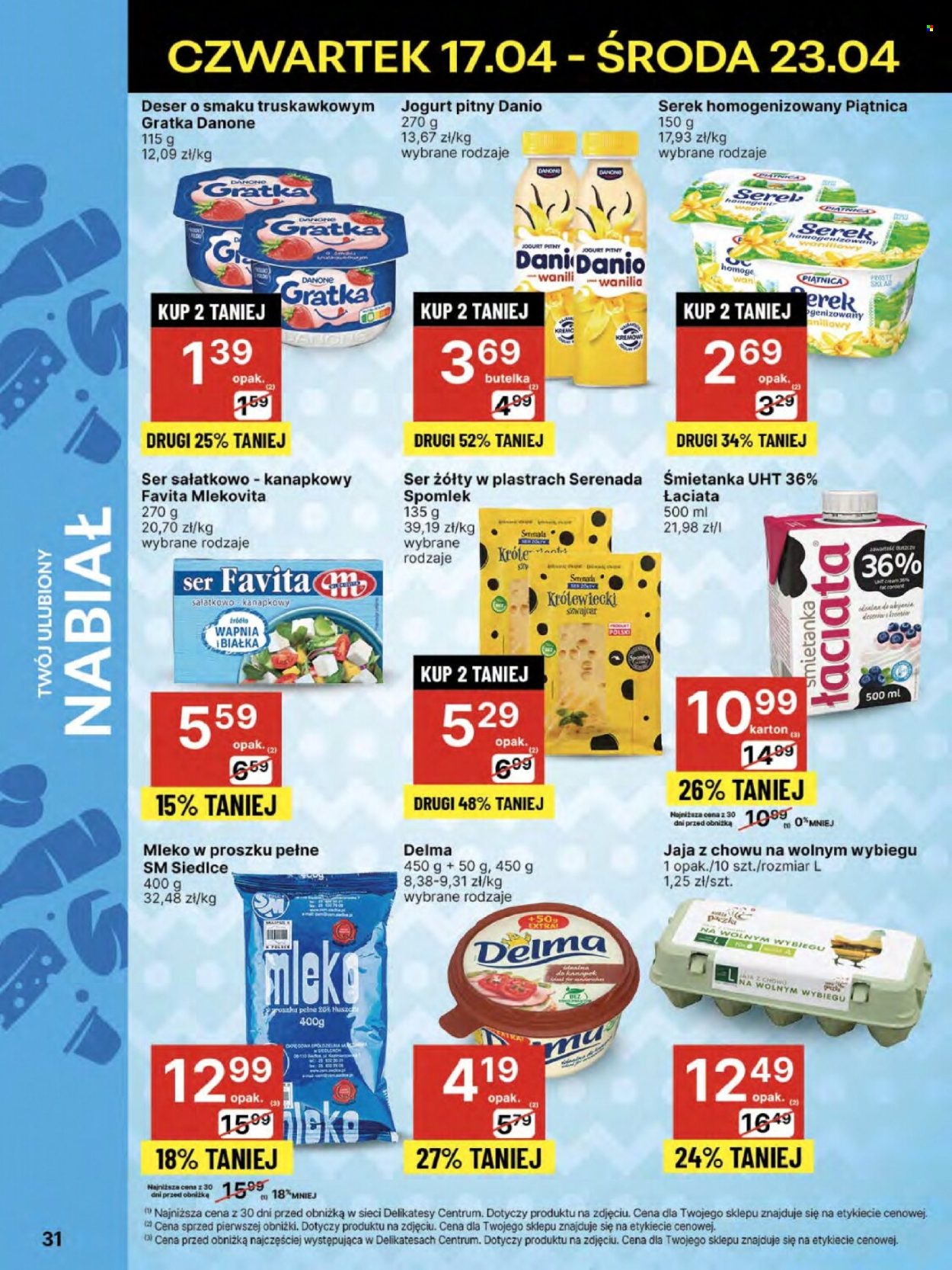 Gazetka Delikatesy Centrum - 17.04.2025 - 23.04.2025. Strona 31