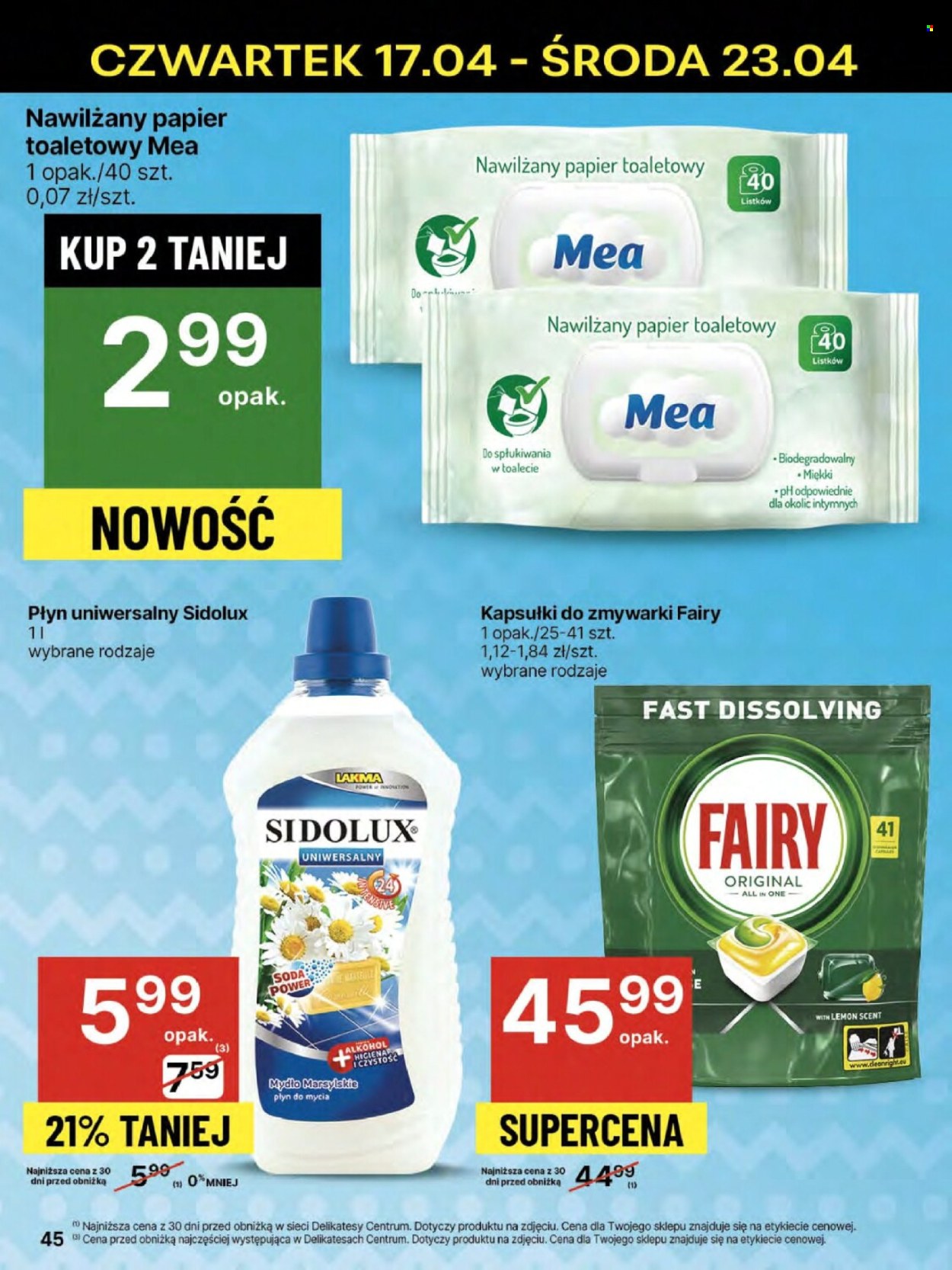 Gazetka Delikatesy Centrum - 17.04.2025 - 23.04.2025. Strona 45