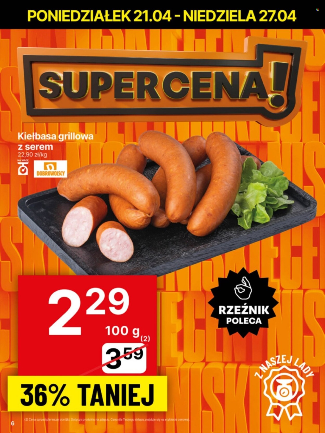 Gazetka Delikatesy Centrum - 21.04.2025 - 27.04.2025. Strona 6