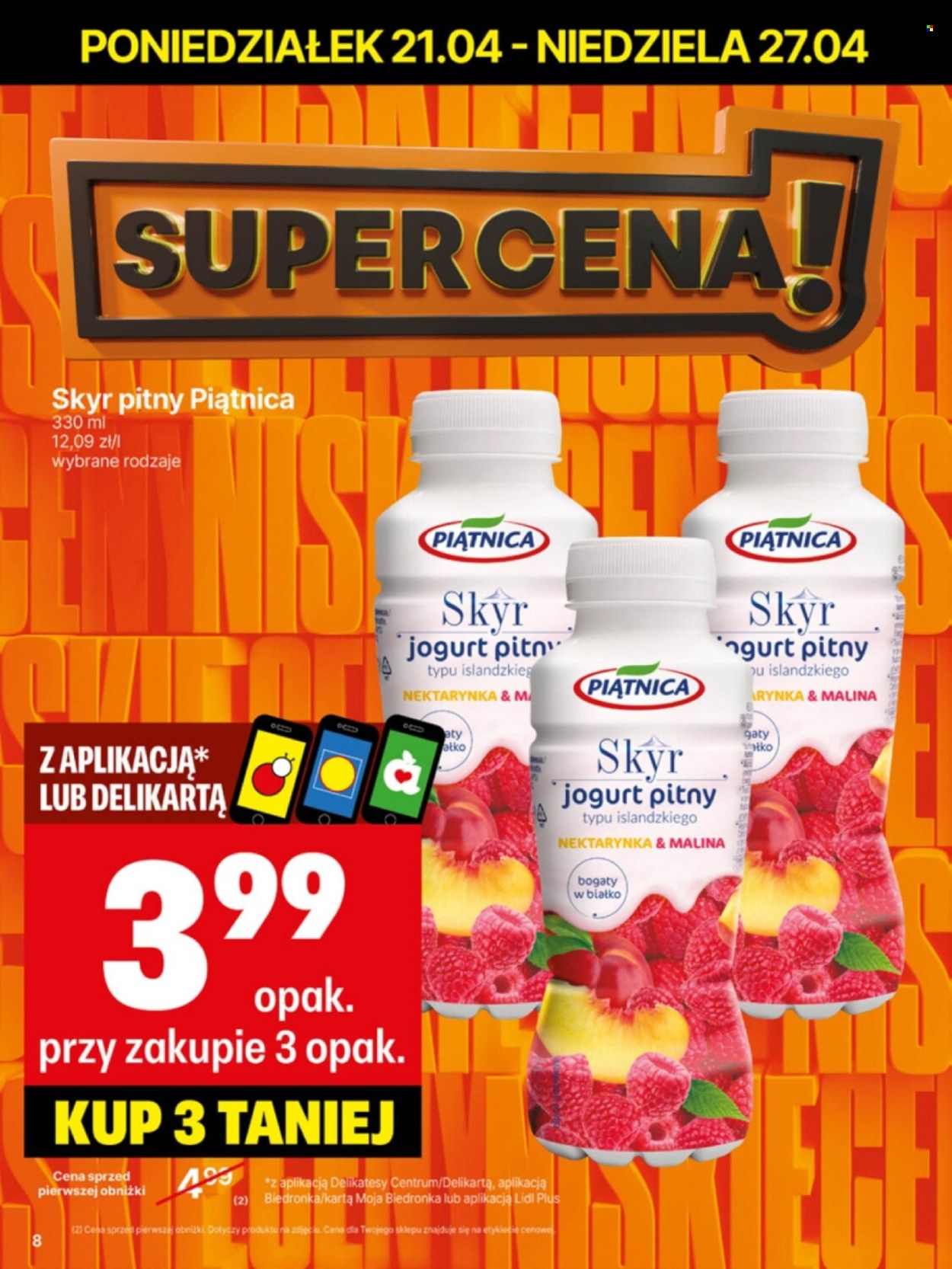 Gazetka Delikatesy Centrum - 21.04.2025 - 27.04.2025. Strona 8