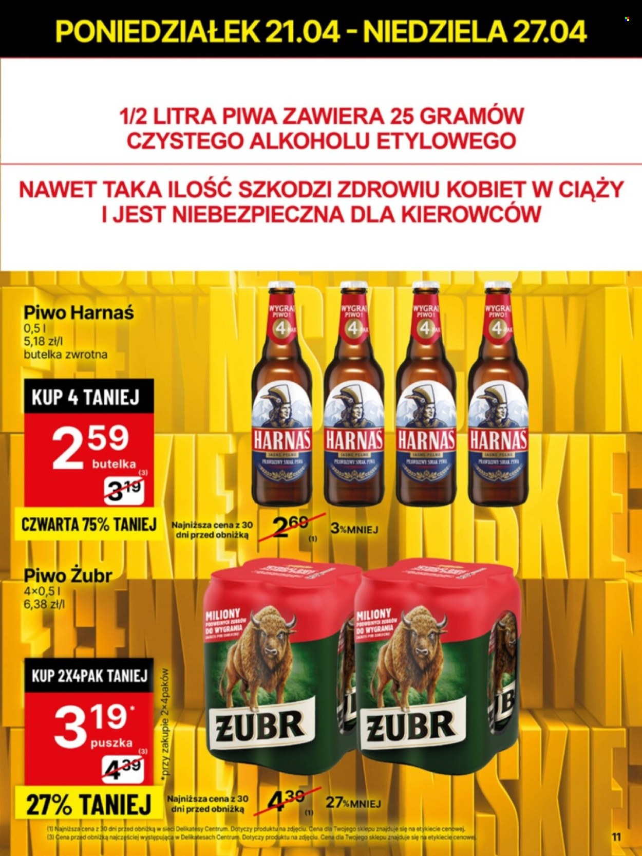 Gazetka Delikatesy Centrum - 21.04.2025 - 27.04.2025. Strona 11