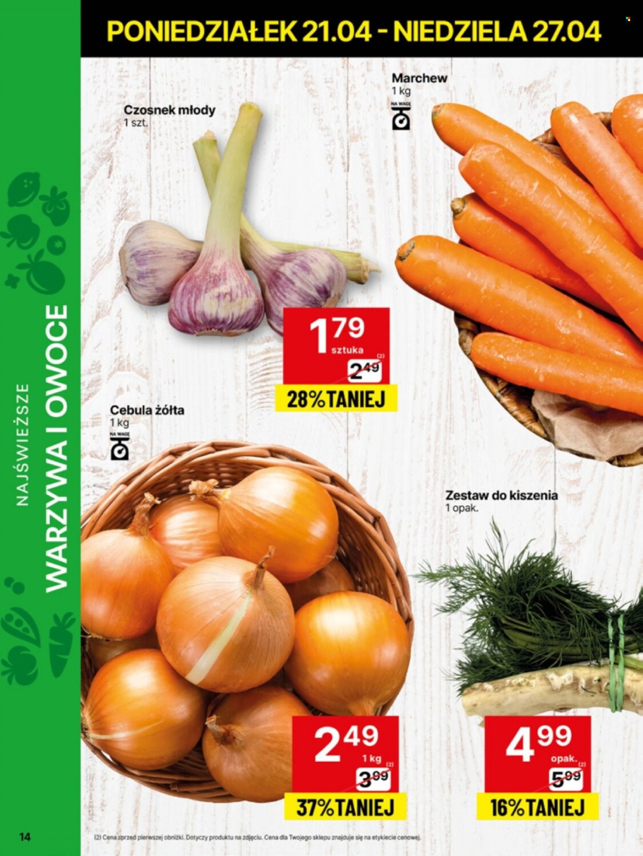 Gazetka Delikatesy Centrum - 21.04.2025 - 27.04.2025. Strona 14