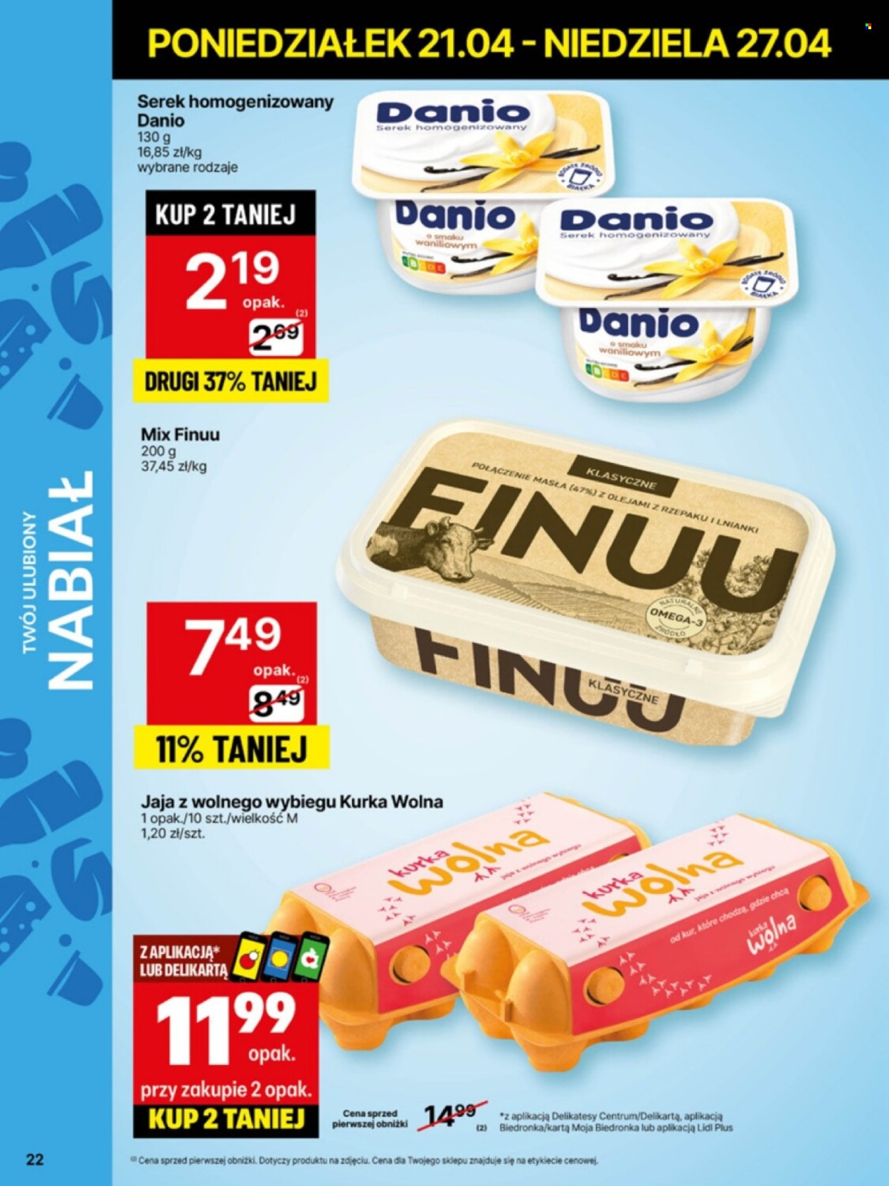 Gazetka Delikatesy Centrum - 21.04.2025 - 27.04.2025. Strona 22