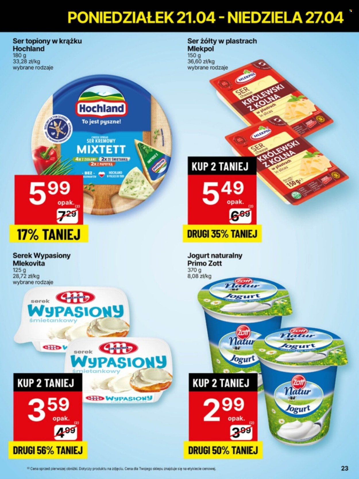 Gazetka Delikatesy Centrum - 21.04.2025 - 27.04.2025. Strona 23