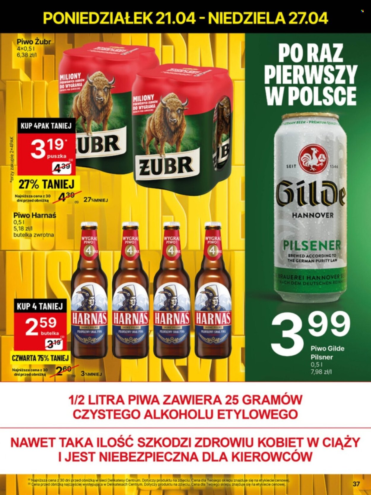 Gazetka Delikatesy Centrum - 21.04.2025 - 27.04.2025. Strona 37
