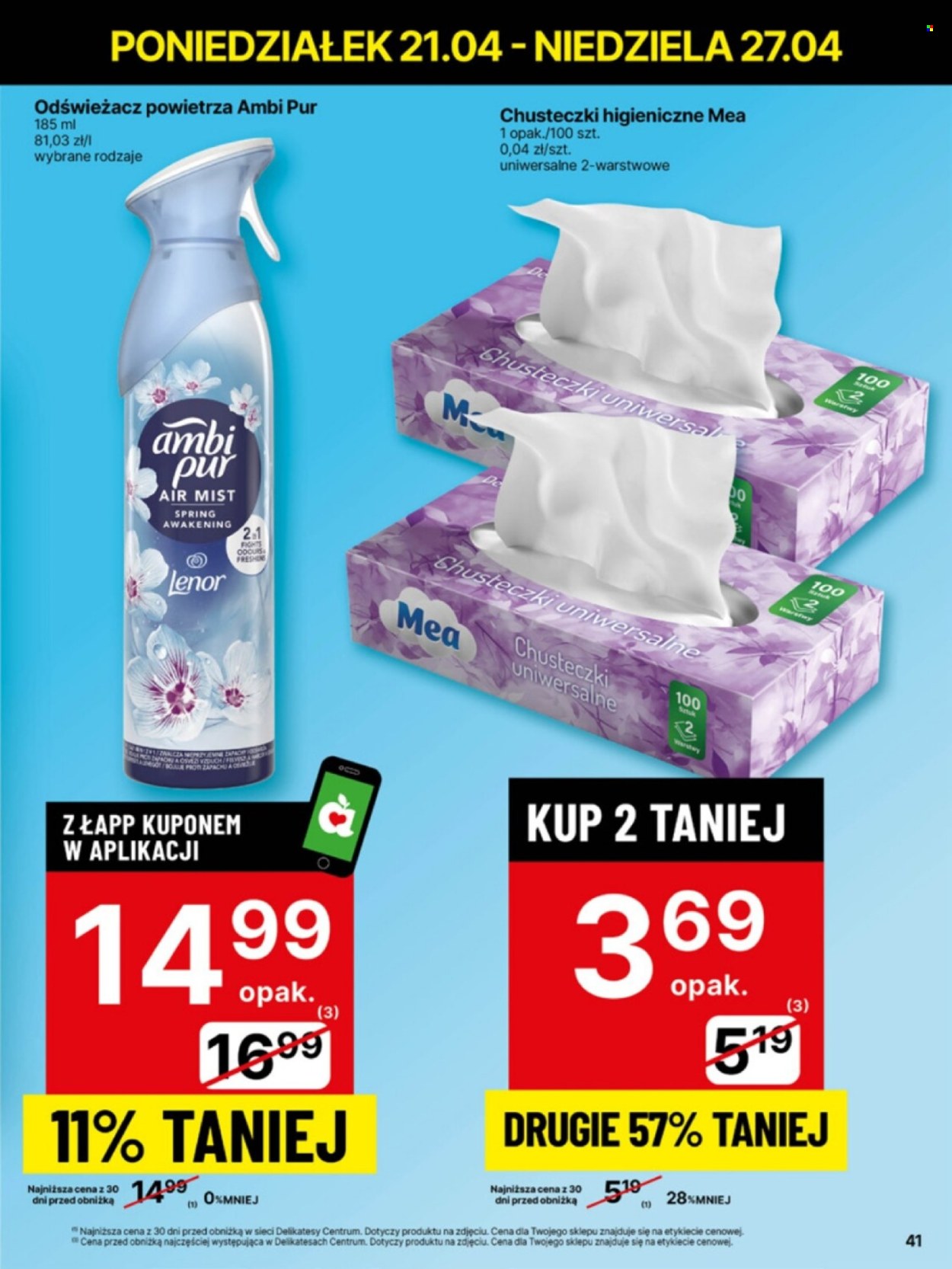 Gazetka Delikatesy Centrum - 21.04.2025 - 27.04.2025. Strona 41