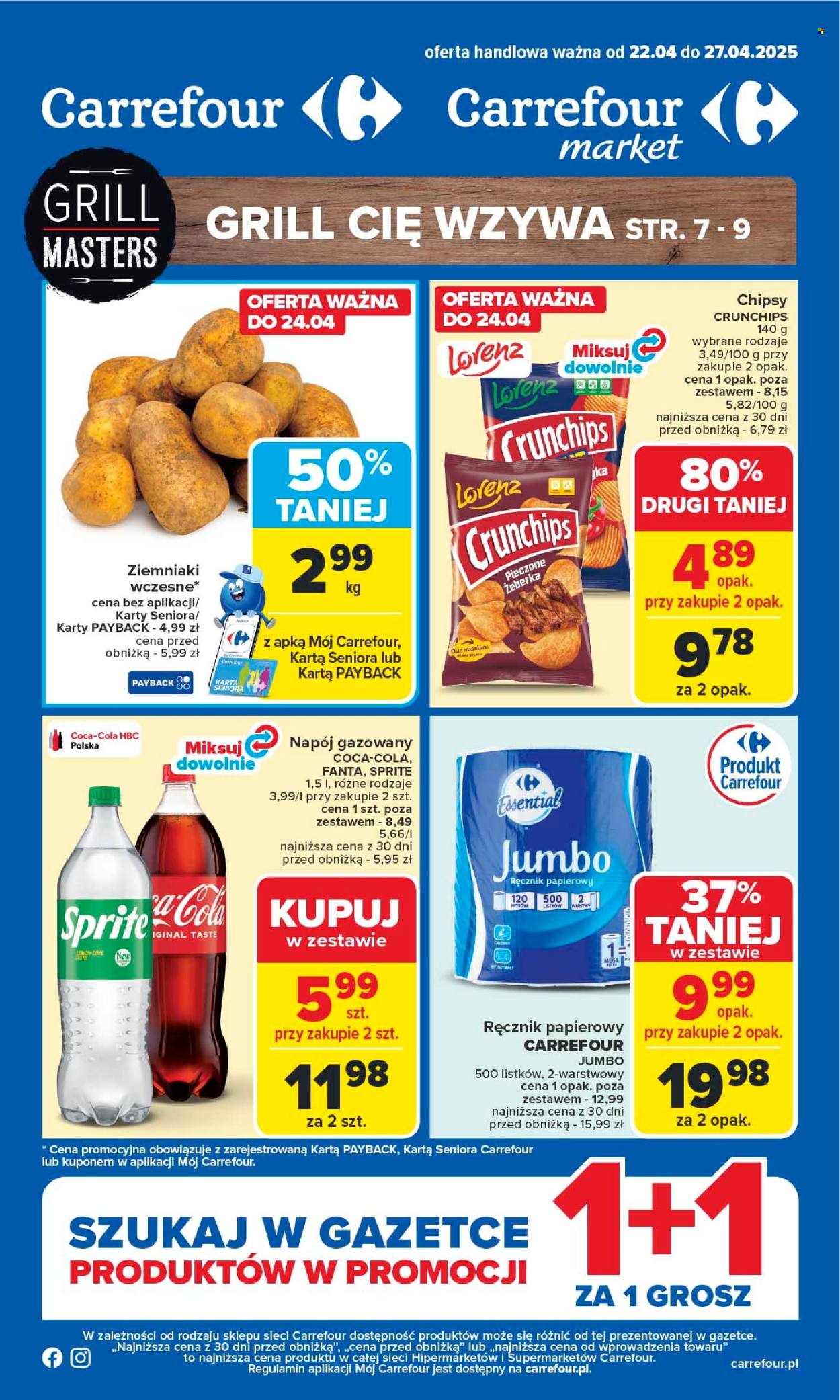 Gazetka Carrefour - 22.04.2025 - 27.04.2025. Strona 1