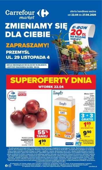 Gazetka Carrefour Market - 22.04.2025 - 27.04.2025.