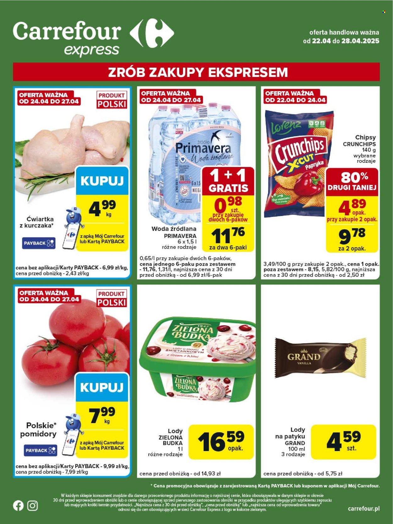 Gazetka Carrefour Express - 22.04.2025 - 28.04.2025. Strona 1
