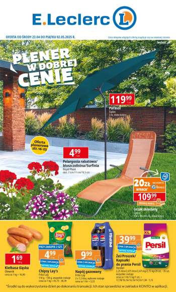 Gazetka E.Leclerc - 23.04.2025 - 2.05.2025.