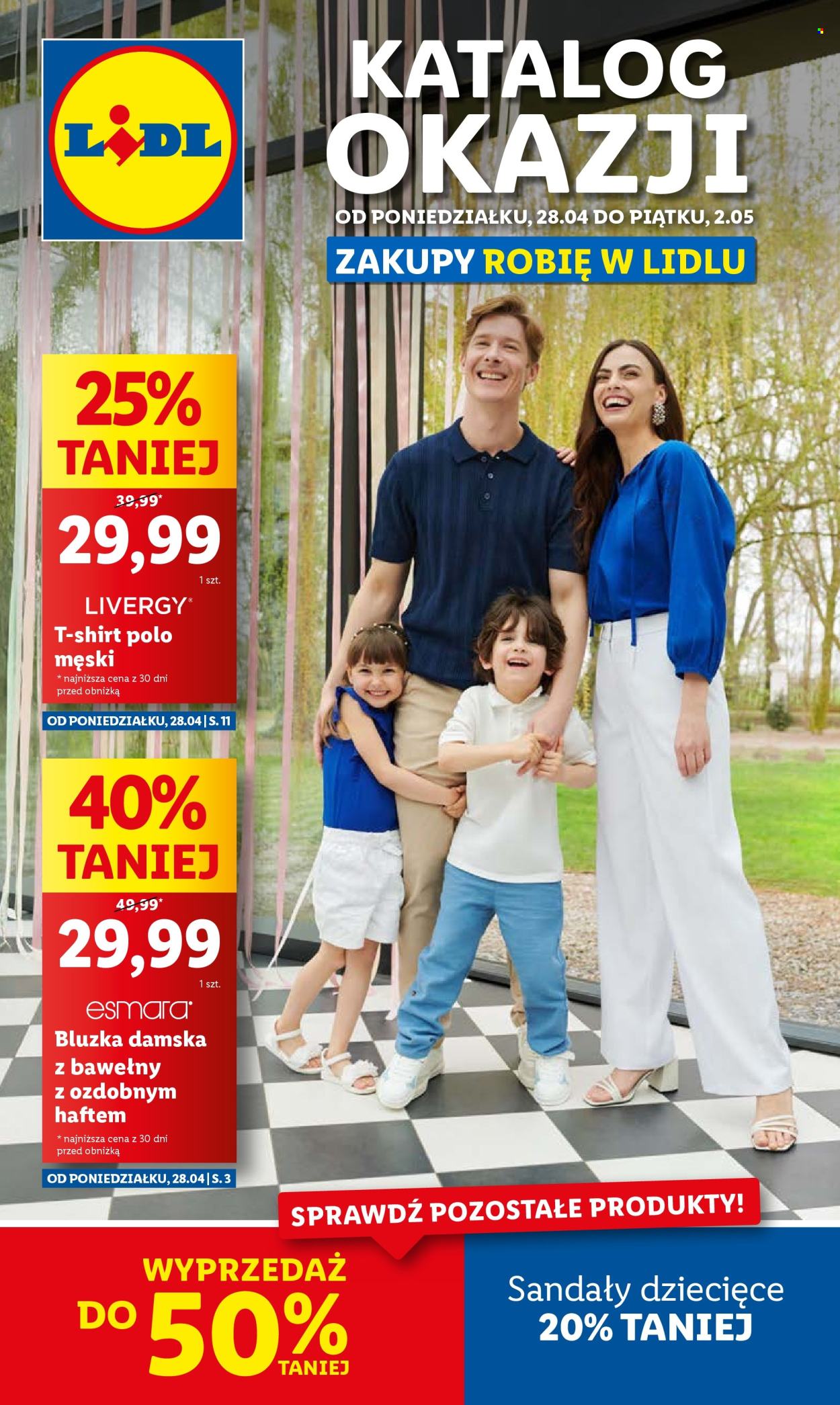 Gazetka Lidl - 28.04.2025 - 2.05.2025. Strona 1