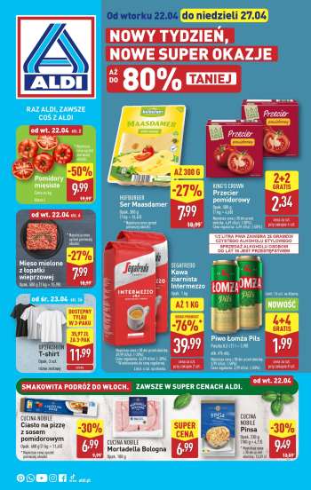 Gazetka ALDI - 22.04.2025 - 27.04.2025.