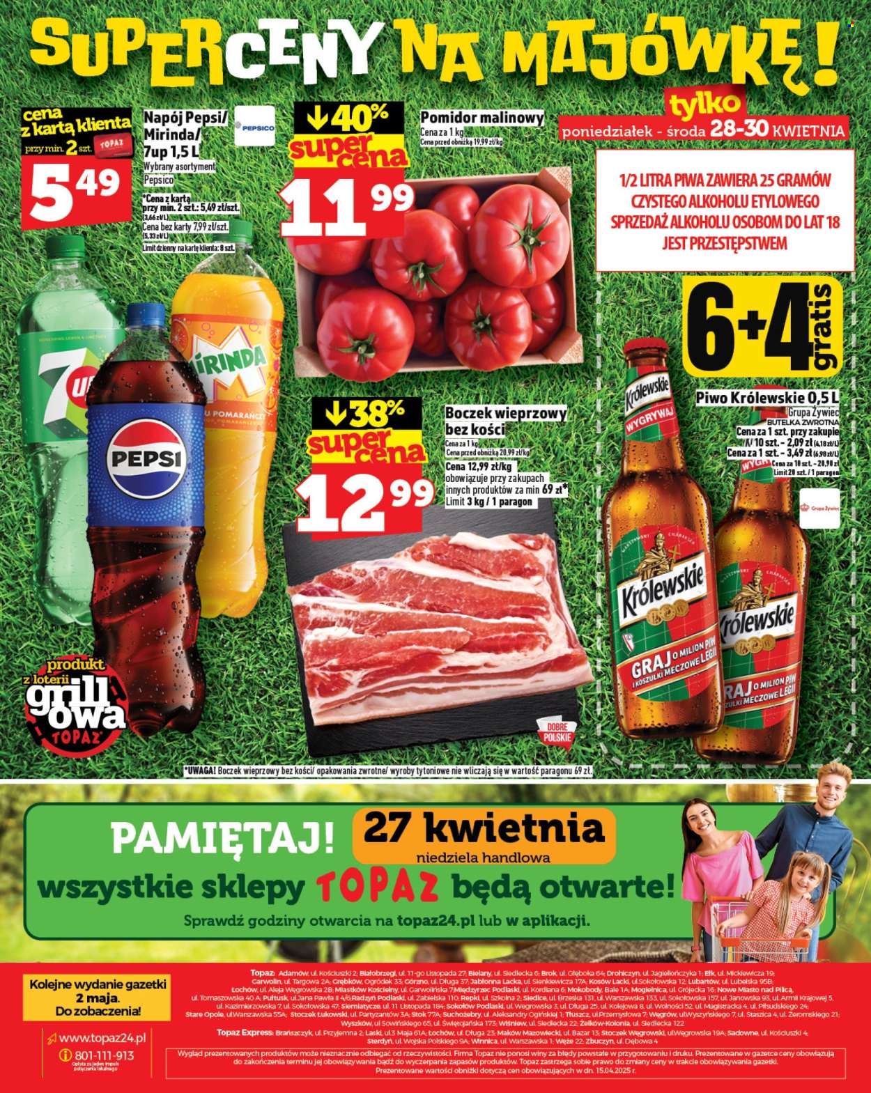 Gazetka Topaz - 24.04.2025 - 30.04.2025. Strona 28