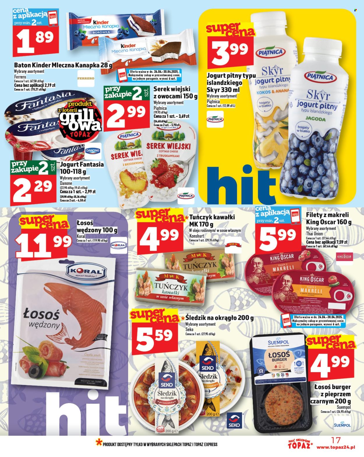 Gazetka Topaz - 24.04.2025 - 30.04.2025. Strona 17