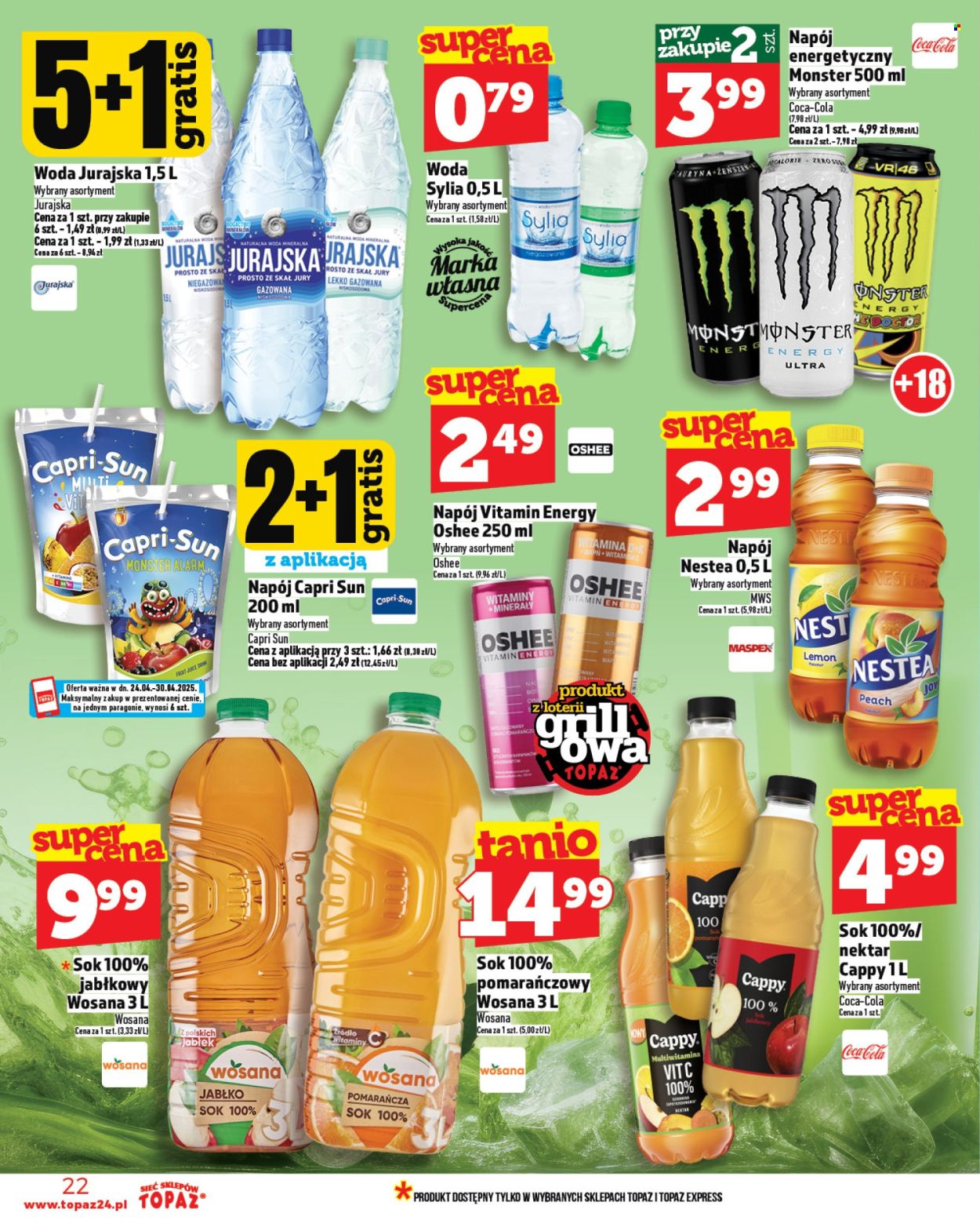 Gazetka Topaz - 24.04.2025 - 30.04.2025. Strona 22