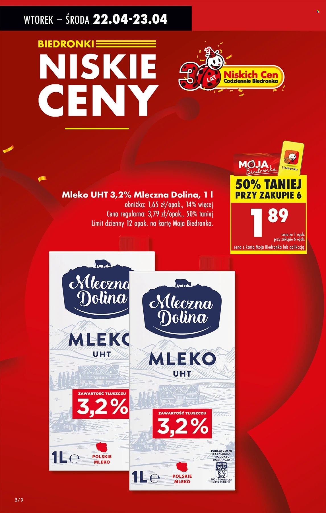 Gazetka Biedronka - 22.04.2025 - 27.04.2025. Strona 2