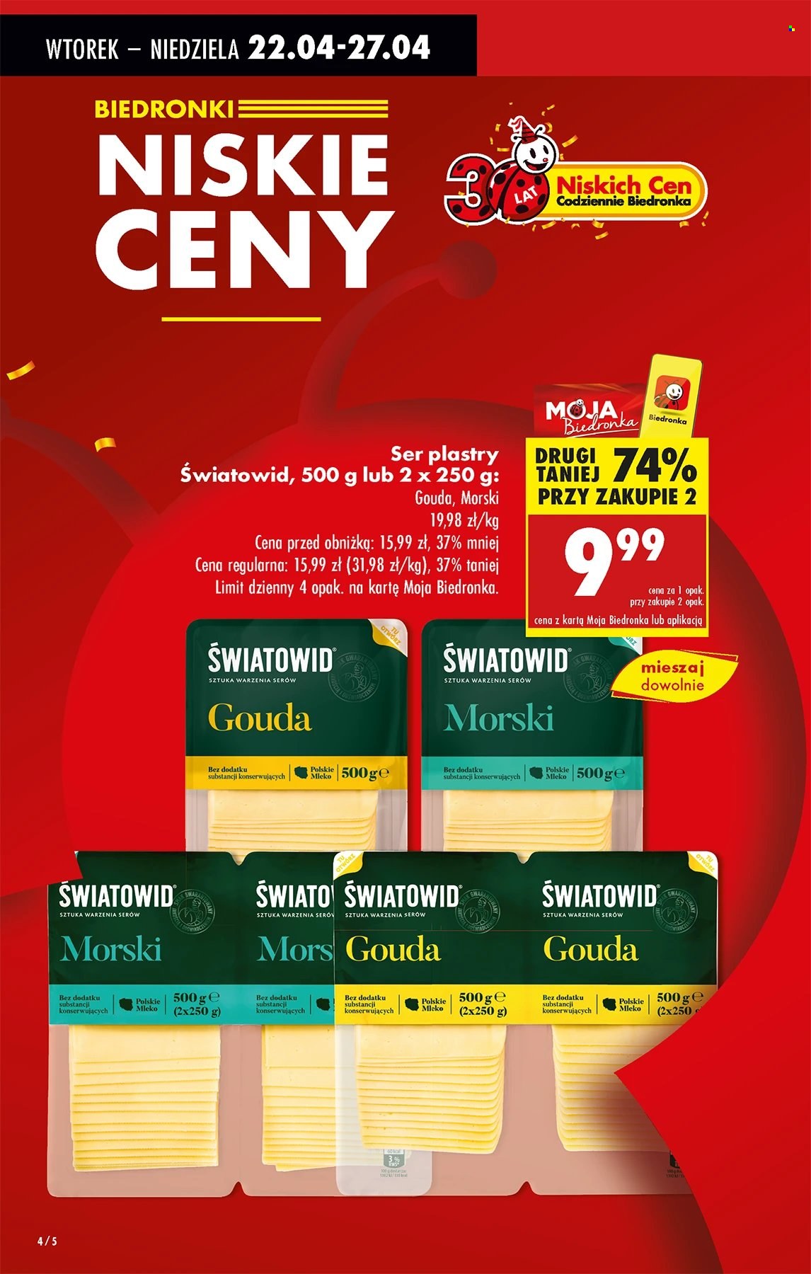 Gazetka Biedronka - 22.04.2025 - 27.04.2025. Strona 4