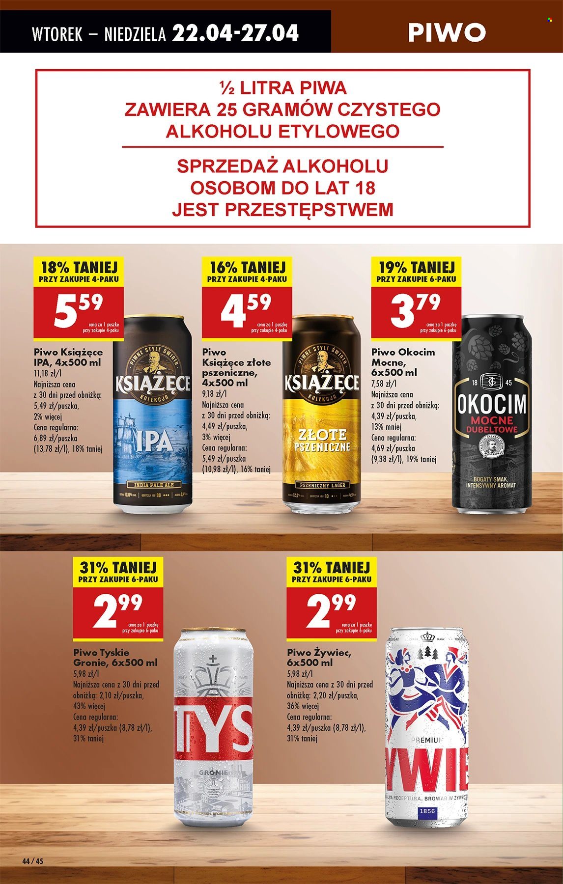 Gazetka Biedronka - 22.04.2025 - 27.04.2025. Strona 44