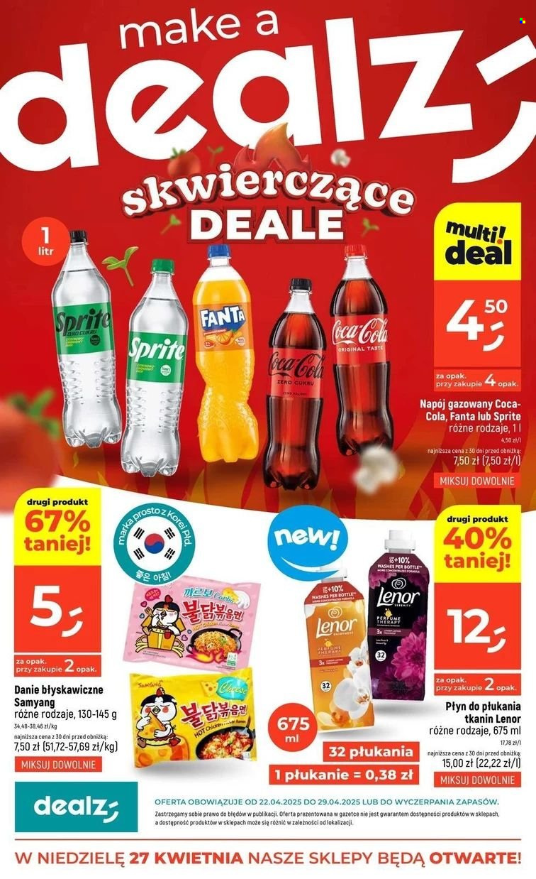 Gazetka Dealz - 22.04.2025 - 30.04.2025. Strona 1