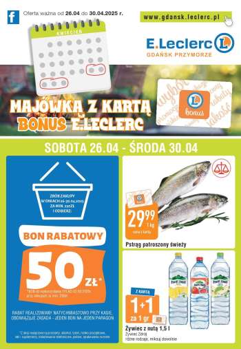 Gazetka E.Leclerc - 26.04.2025 - 30.04.2025.