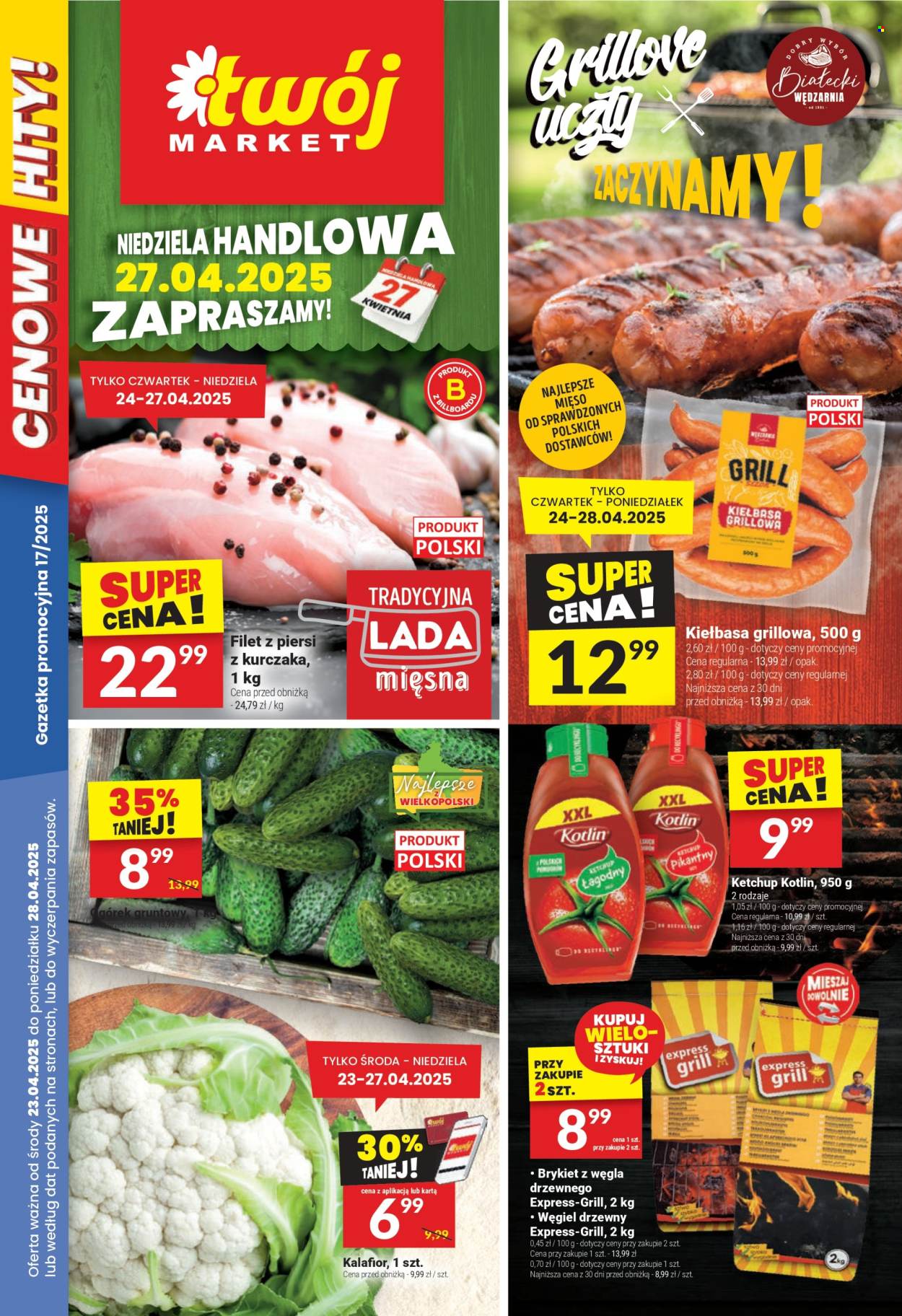 Gazetka Twój Market - 23.04.2025 - 28.04.2025. Strona 1