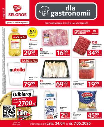 Gazetka Selgros - 24.04.2025 - 7.05.2025.