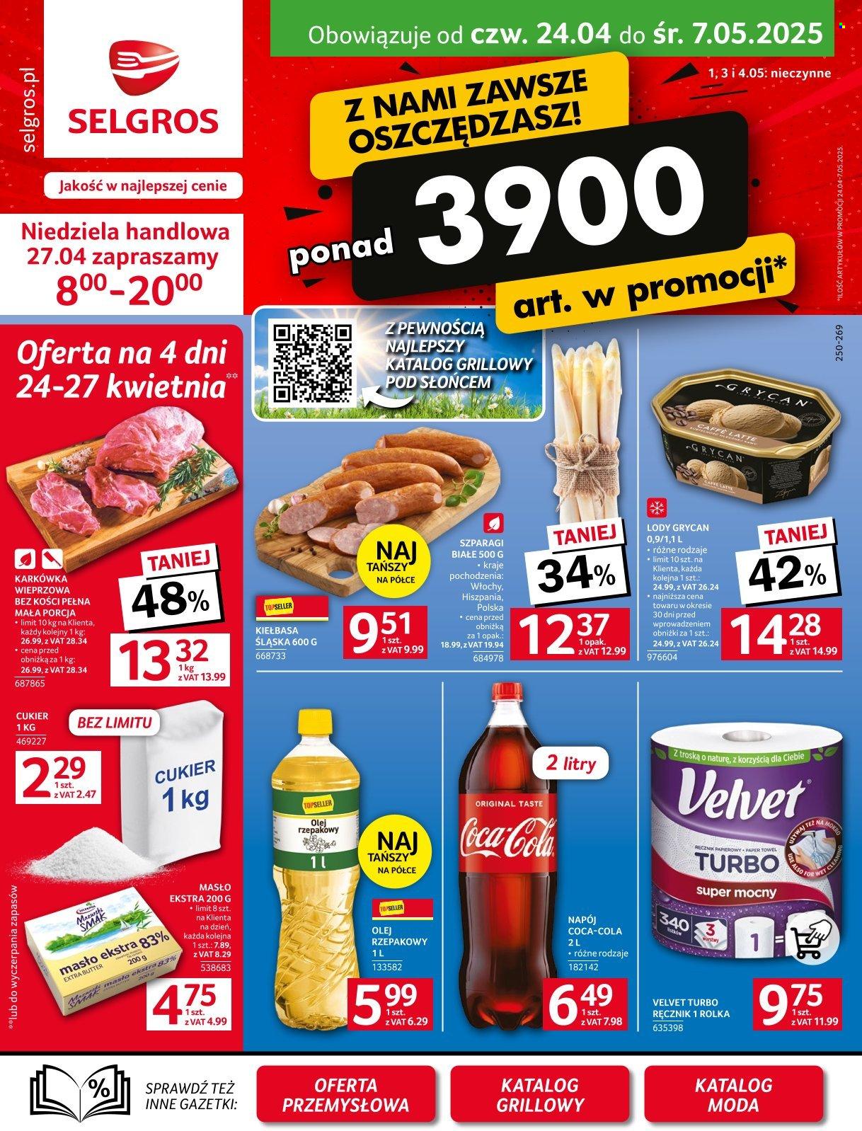 Gazetka Selgros - 24.04.2025 - 7.05.2025. Strona 1