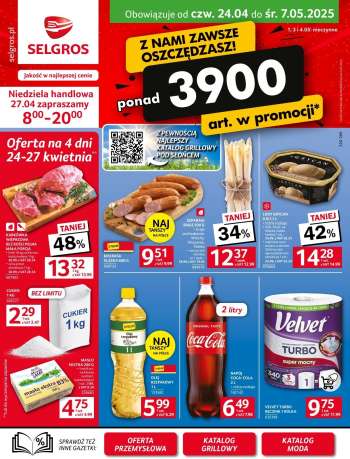 Gazetka Selgros - 24.04.2025 - 7.05.2025.