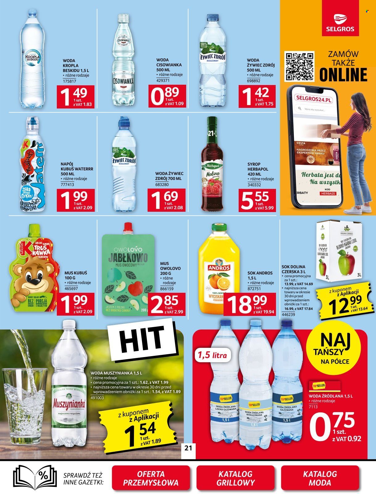 Gazetka Selgros - 24.04.2025 - 7.05.2025. Strona 21