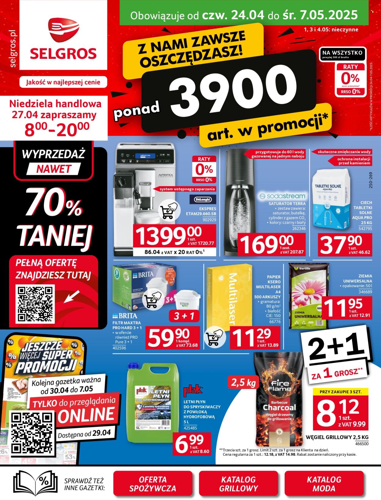 Gazetka Selgros - 24.04.2025 - 7.05.2025. Strona 1