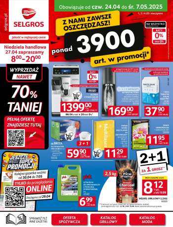 Gazetka Selgros - 24.04.2025 - 7.05.2025.