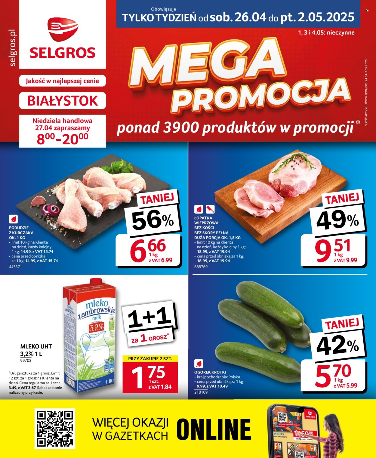 Gazetka Selgros - 26.04.2025 - 2.05.2025. Strona 1