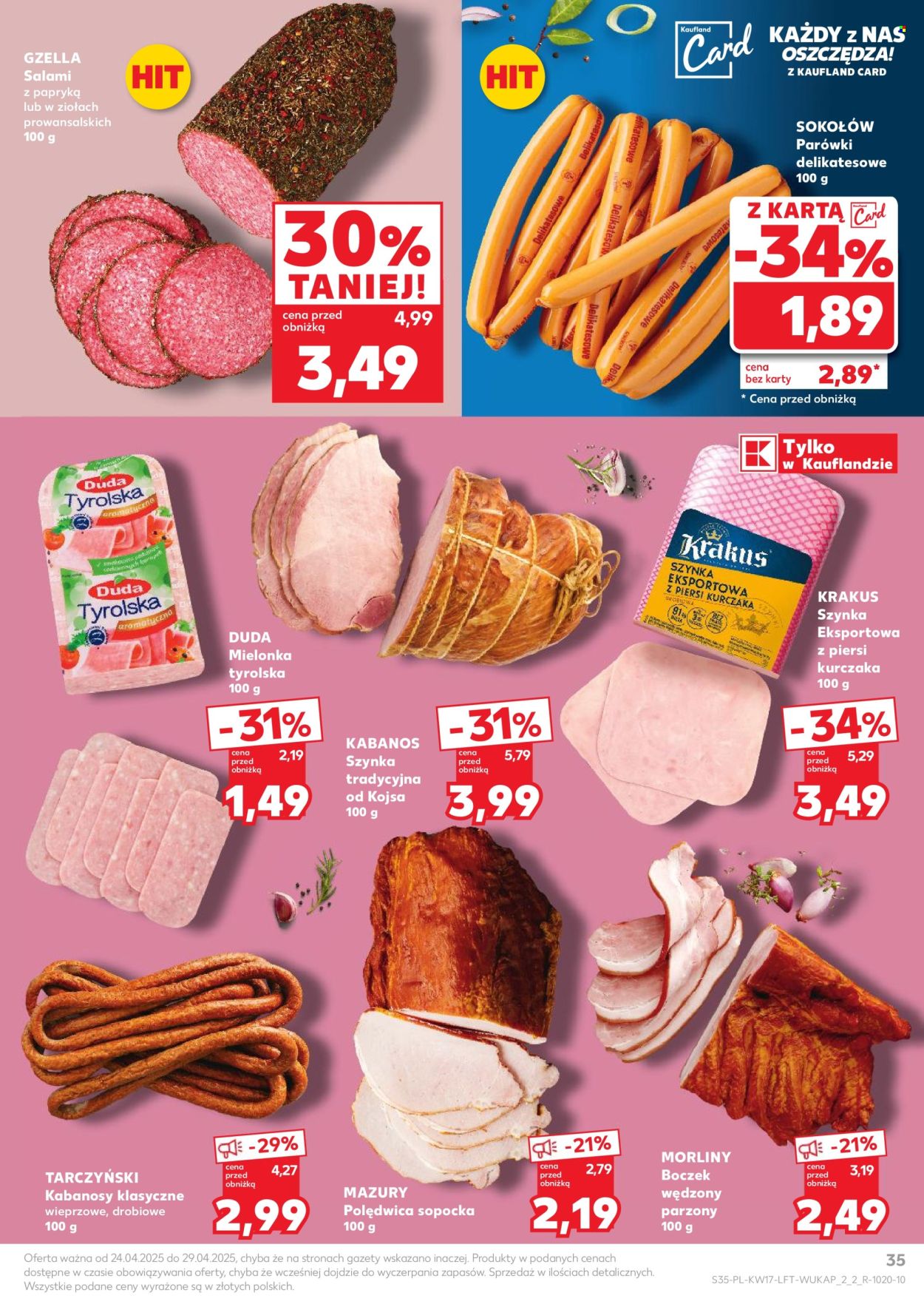 Gazetka Kaufland - 24.04.2025 - 29.04.2025. Strona 35