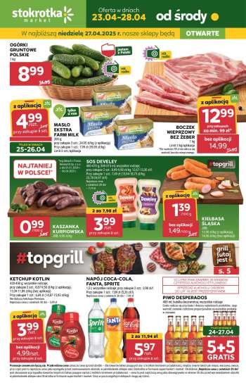 Gazetka Stokrotka Market - 23.04.2025 - 28.04.2025.