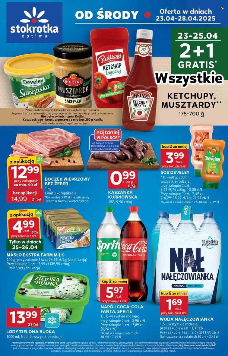 Gazetka Stokrotka Optima - 23.04.2025 - 28.04.2025. Strona 1