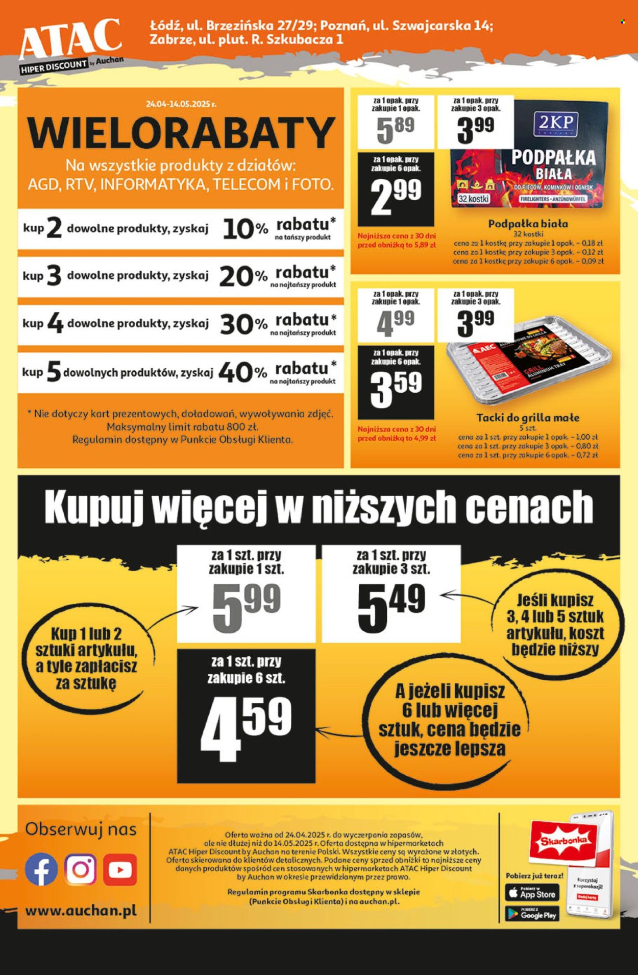 Gazetka Auchan - 24.04.2025 - 14.05.2025. Strona 4