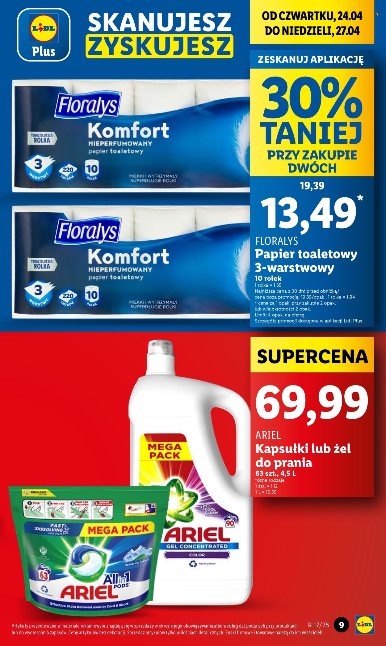 Gazetka Lidl - 24.04.2025 - 27.04.2025. Strona 9