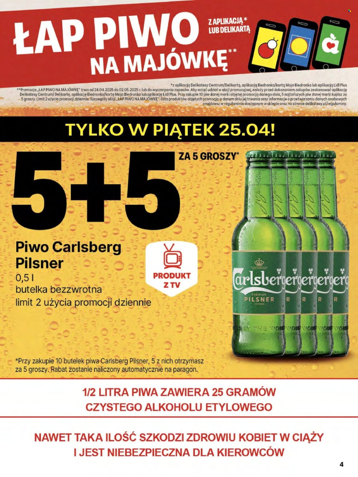 Gazetka Delikatesy Centrum - 24.04.2025 - 30.04.2025. Strona 4