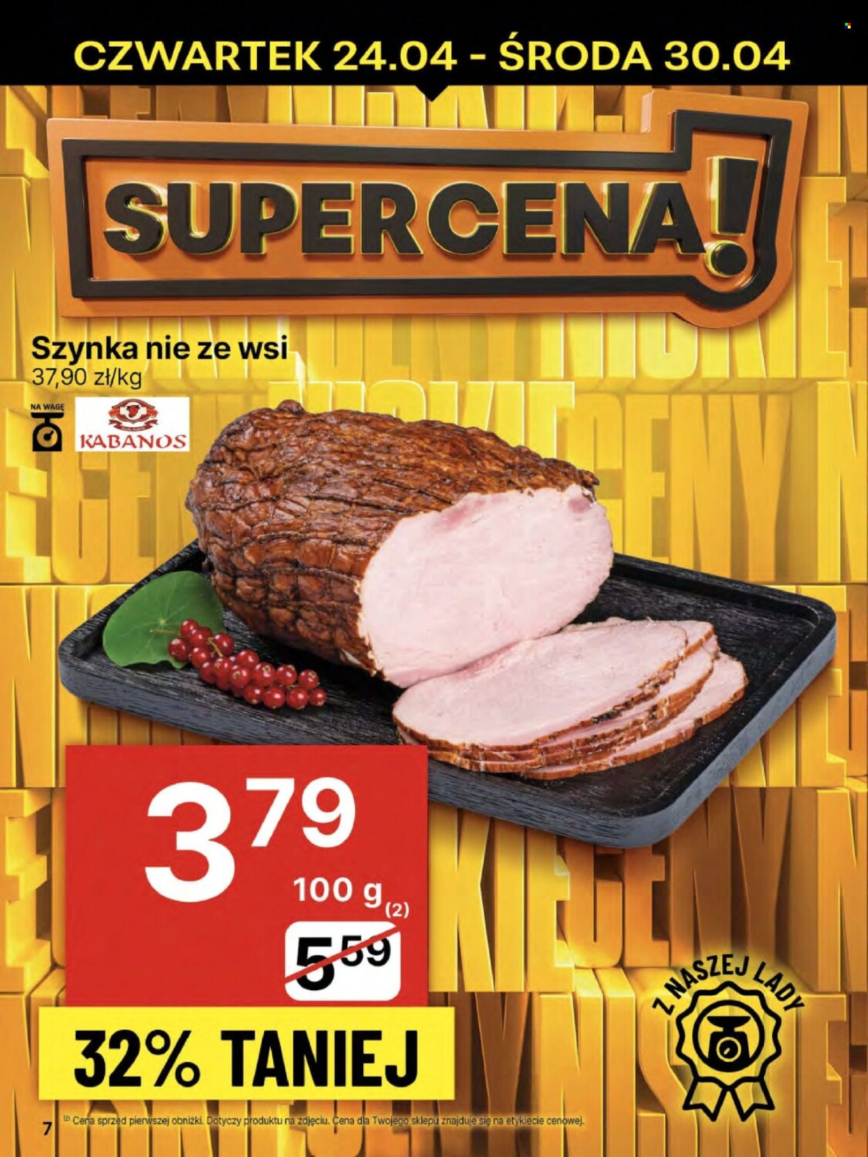 Gazetka Delikatesy Centrum - 24.04.2025 - 30.04.2025. Strona 7