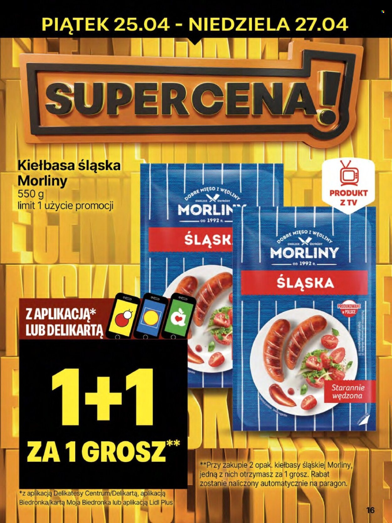 Gazetka Delikatesy Centrum - 24.04.2025 - 30.04.2025. Strona 16