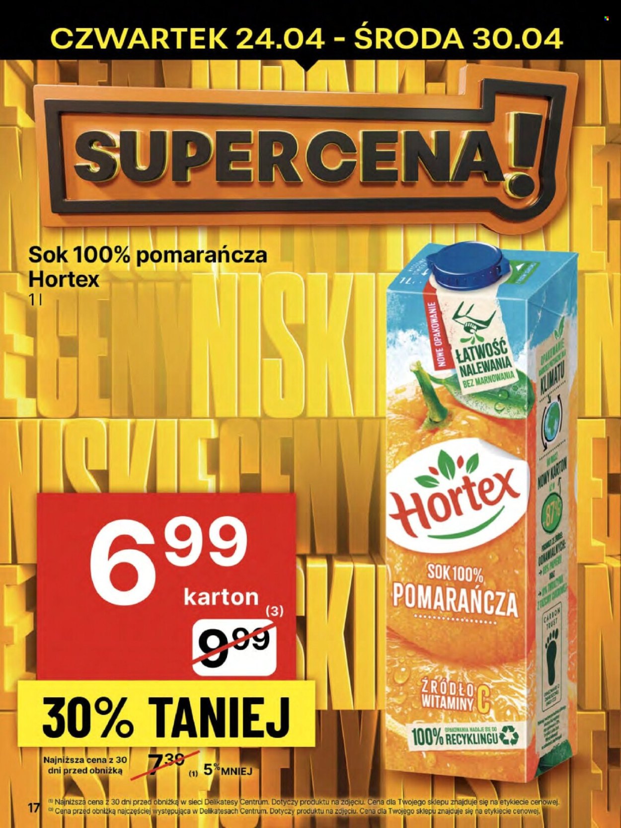 Gazetka Delikatesy Centrum - 24.04.2025 - 30.04.2025. Strona 17