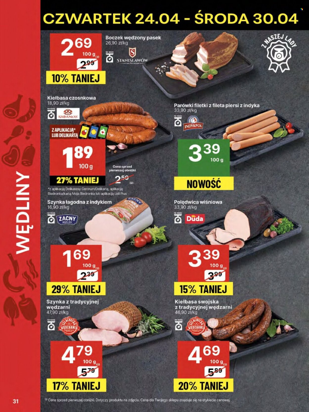 Gazetka Delikatesy Centrum - 24.04.2025 - 30.04.2025. Strona 31
