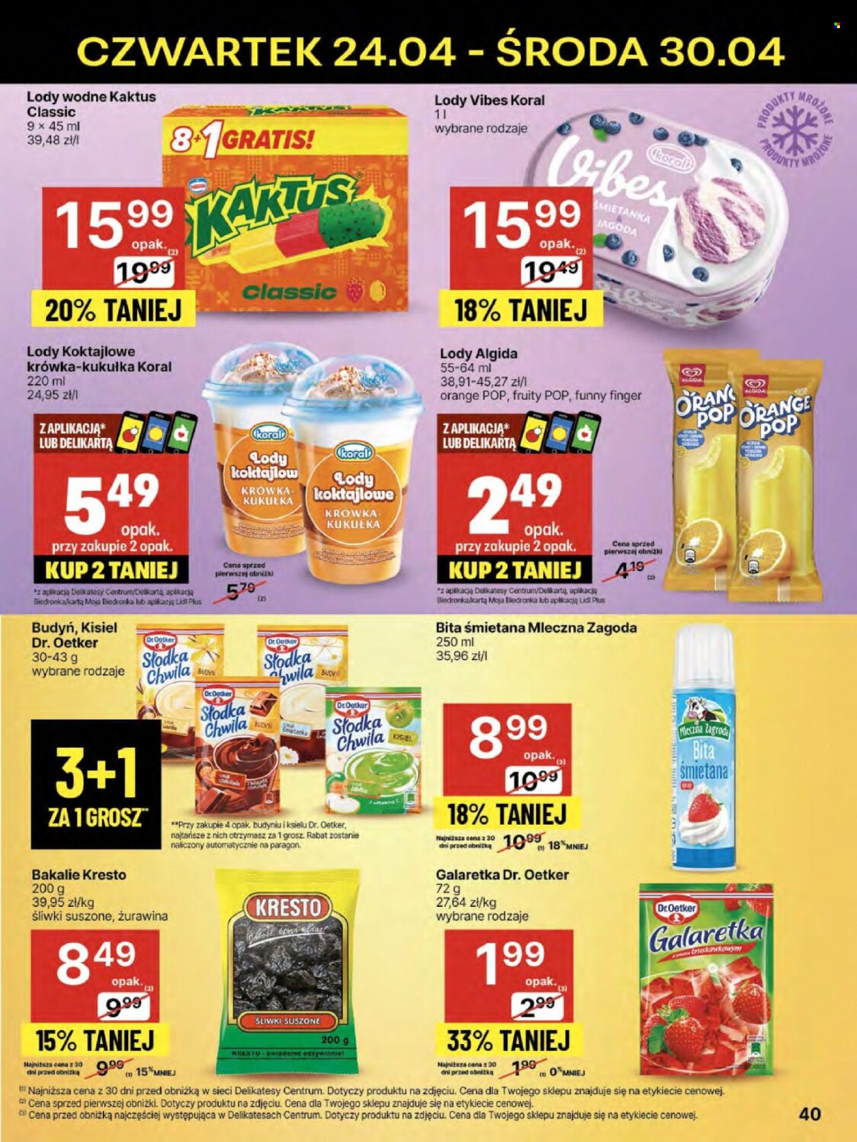Gazetka Delikatesy Centrum - 24.04.2025 - 30.04.2025. Strona 40